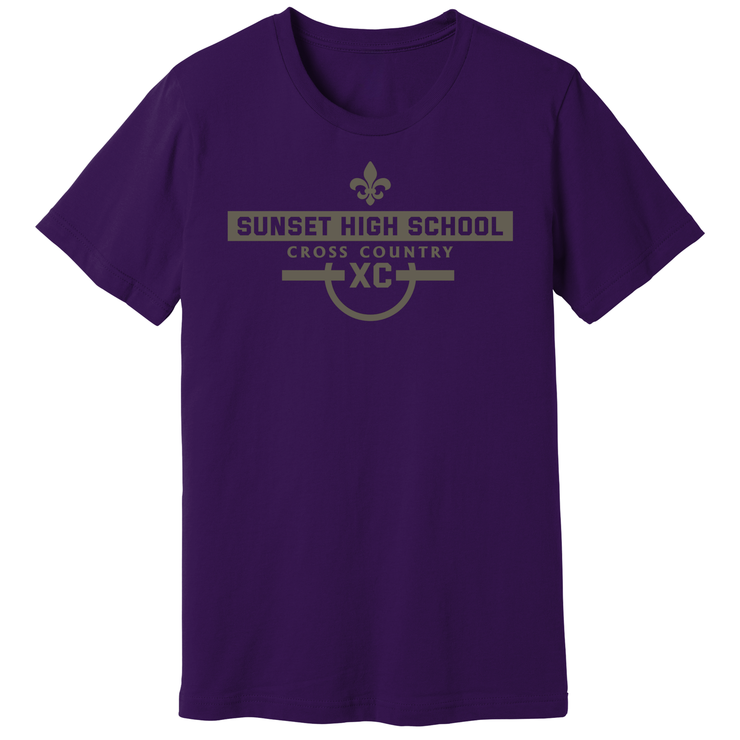Dallas Sunset Cross Country - Matte T-Shirt