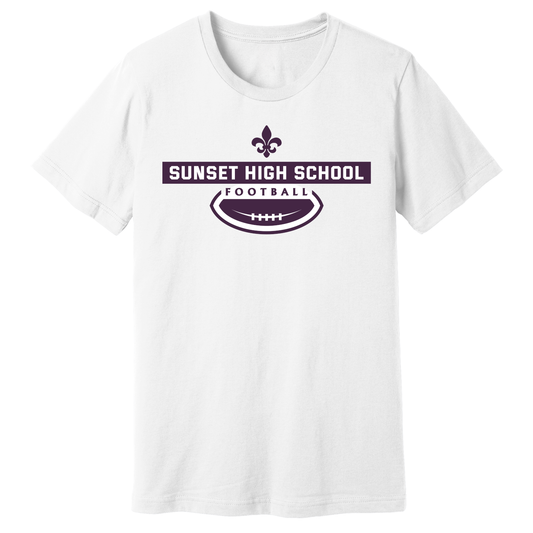 Dallas Sunset Football - LIFE T-Shirt