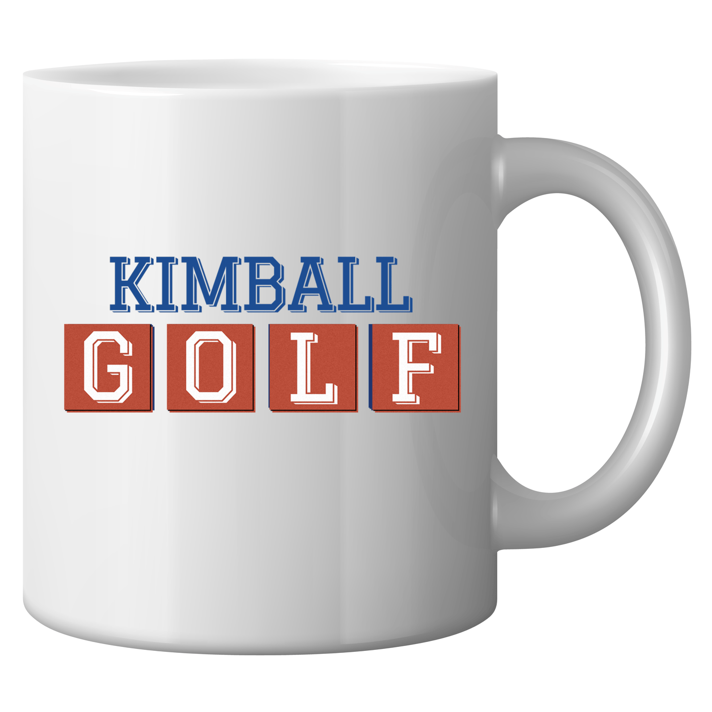 Dallas Kimball Golf - BIG BLOCK Coffee Cup