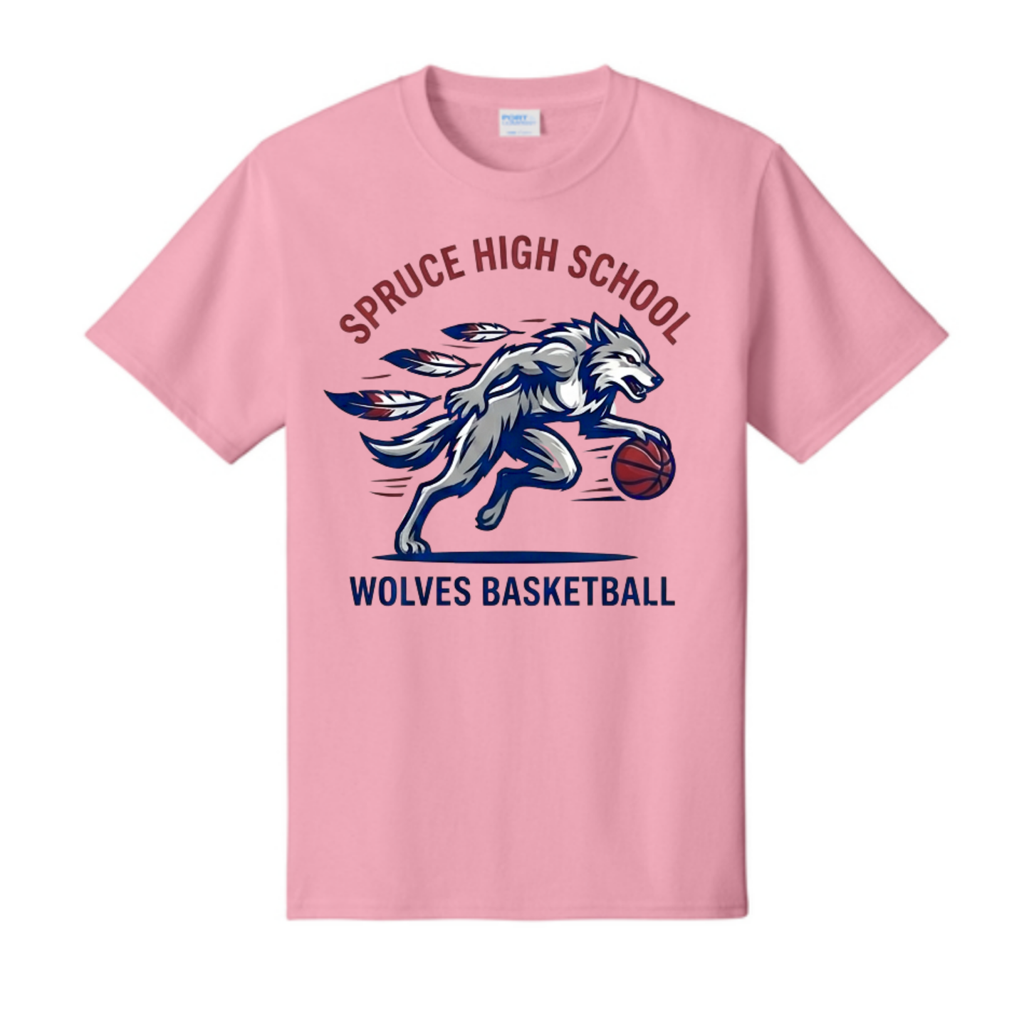 Dallas Spruce Basketball - Fast Break Tee