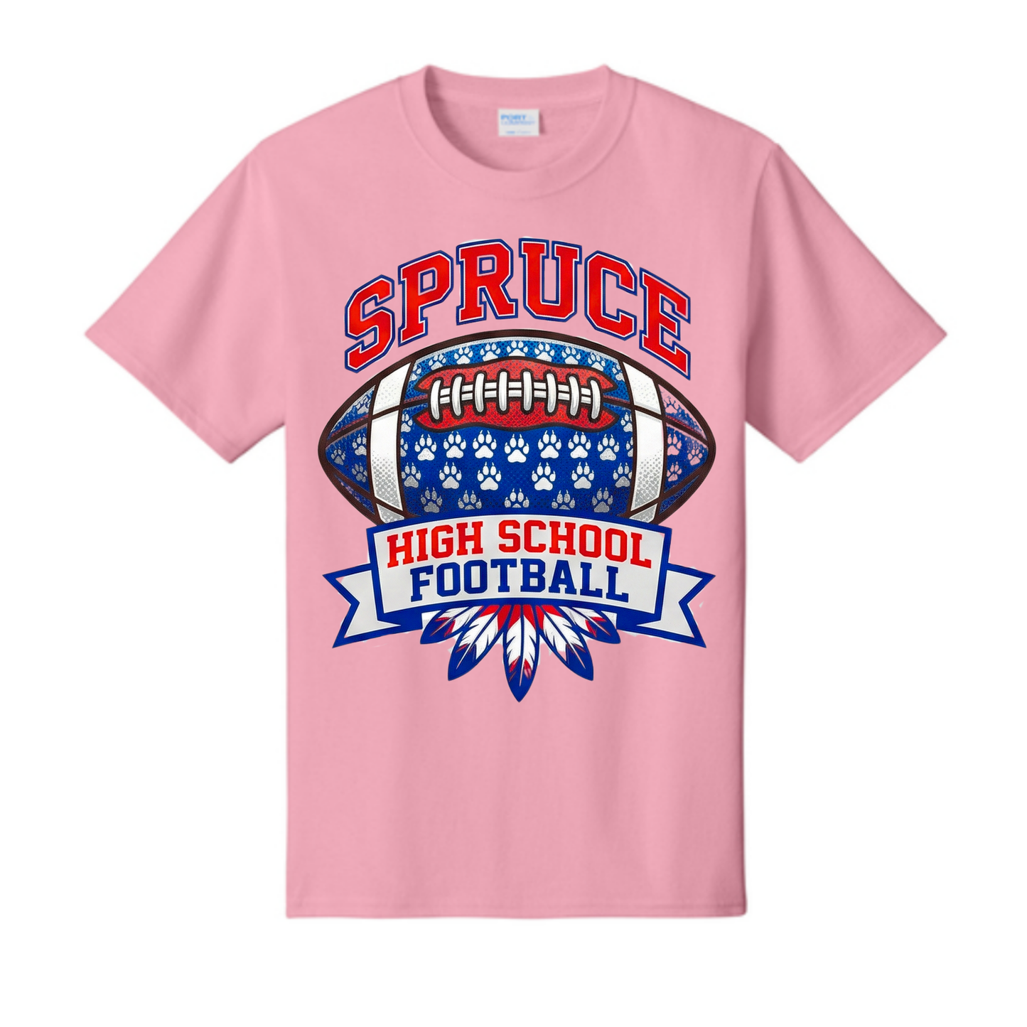 Dallas Spruce Football - Paws Up