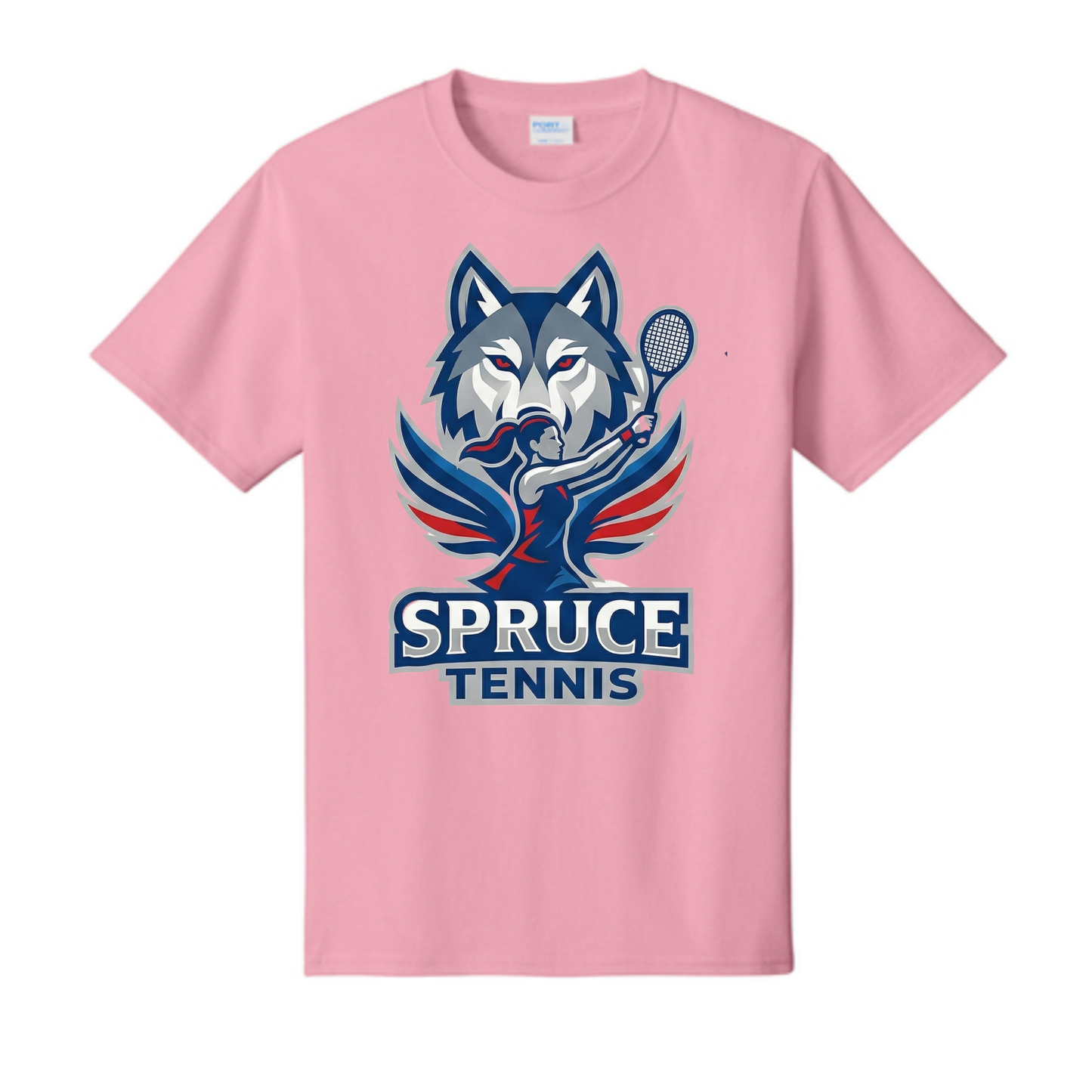 Dallas Spruce Girls Tennis - Ace 4 Spruce Tee