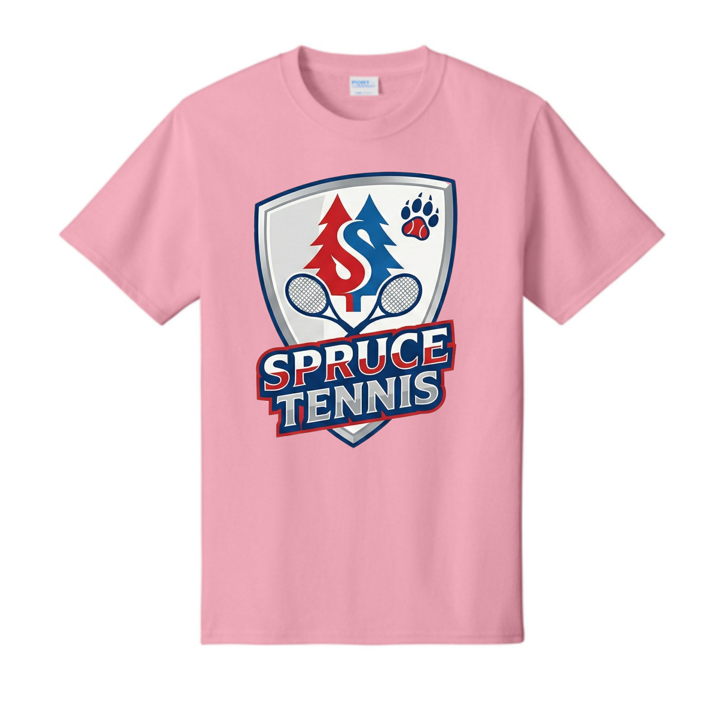 Dallas Spruce Tennis - Baseline Badge Tee