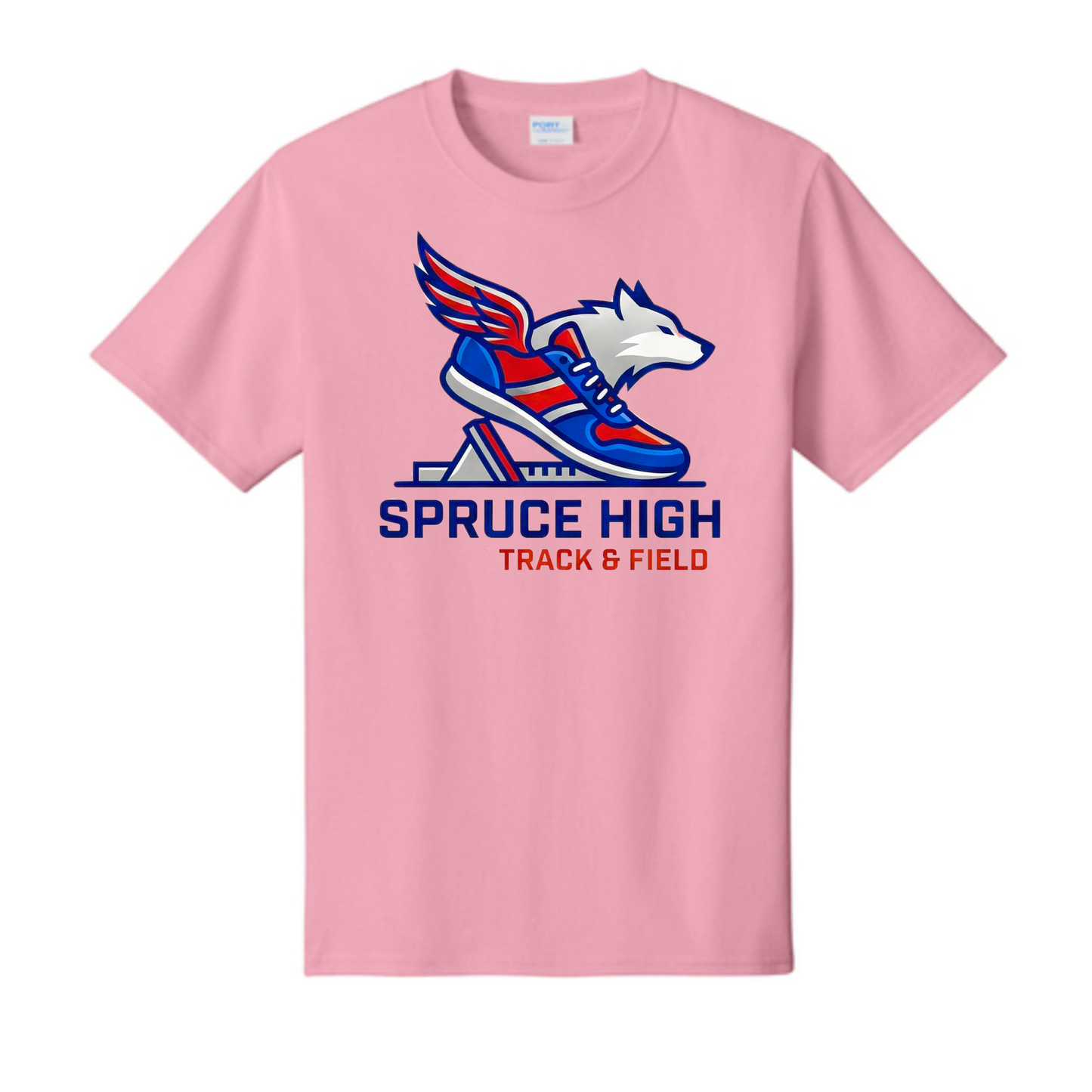Dallas Spruce Track & Field - Wolves With Wings Tee