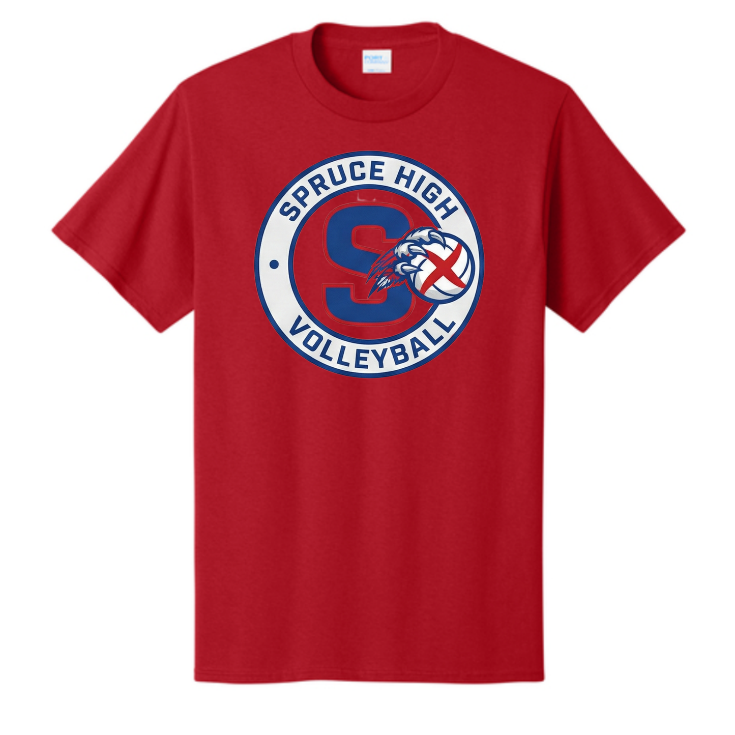 Dallas Spruce Volleyball - Timberwolves Ball Tshirt