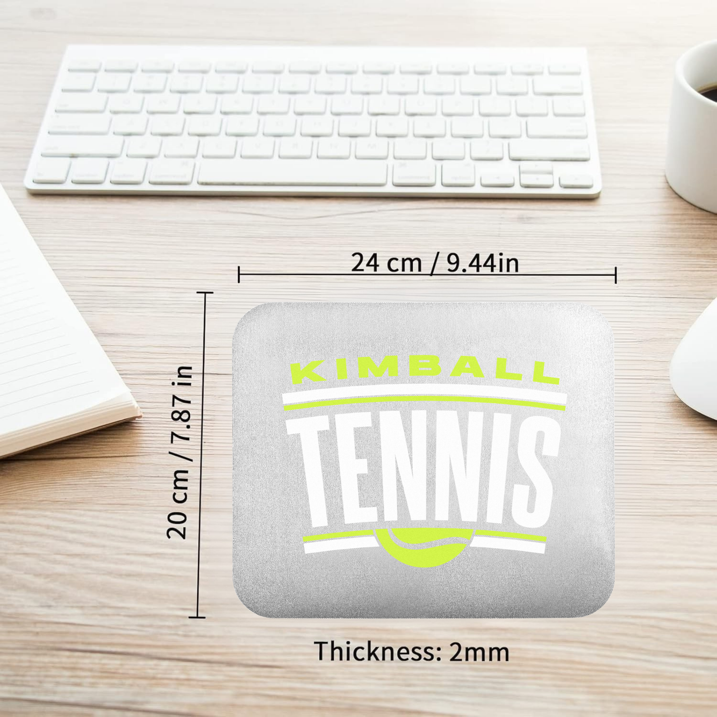 Dallas Kimball Tennis - ONE Mouse Pad