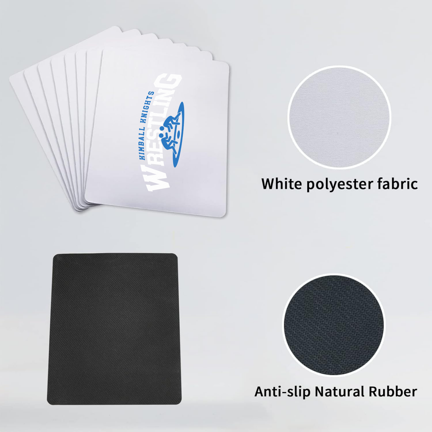 Dallas Kimball Wrestling - Knights Circle Mouse Pad