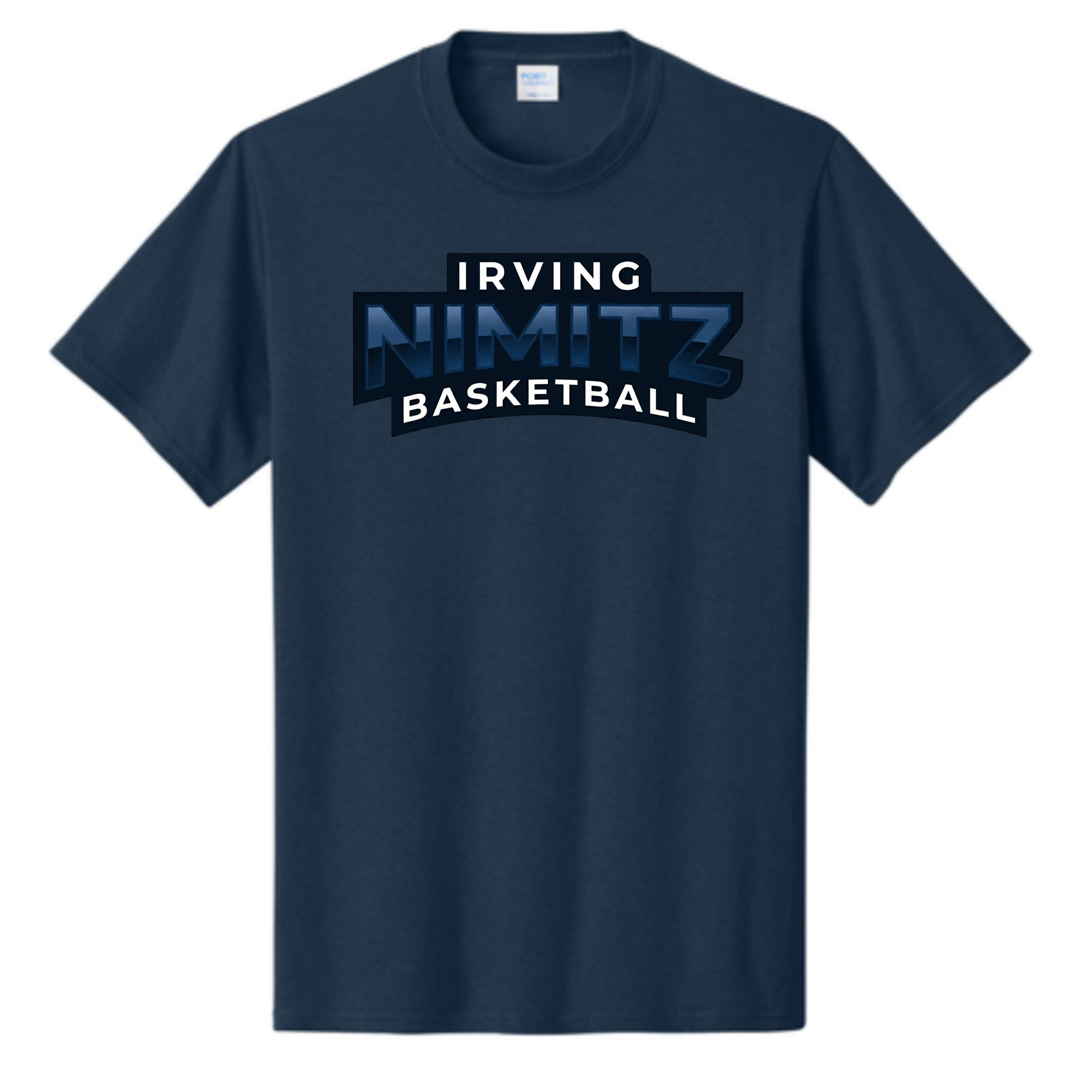 Irving Nimitz Basketball - Neon Tee