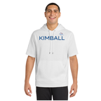 Fleece Short Sleeve Hooded Pullover
