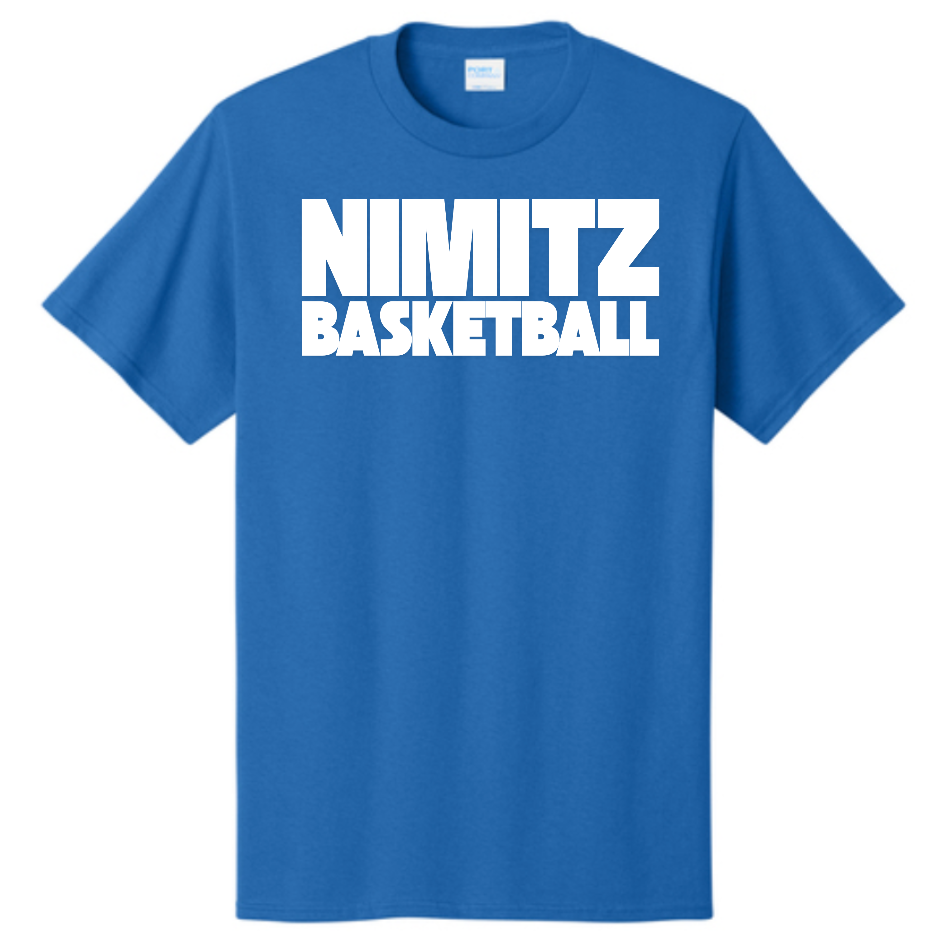 Irving Nimitz Basketball - Block Tee