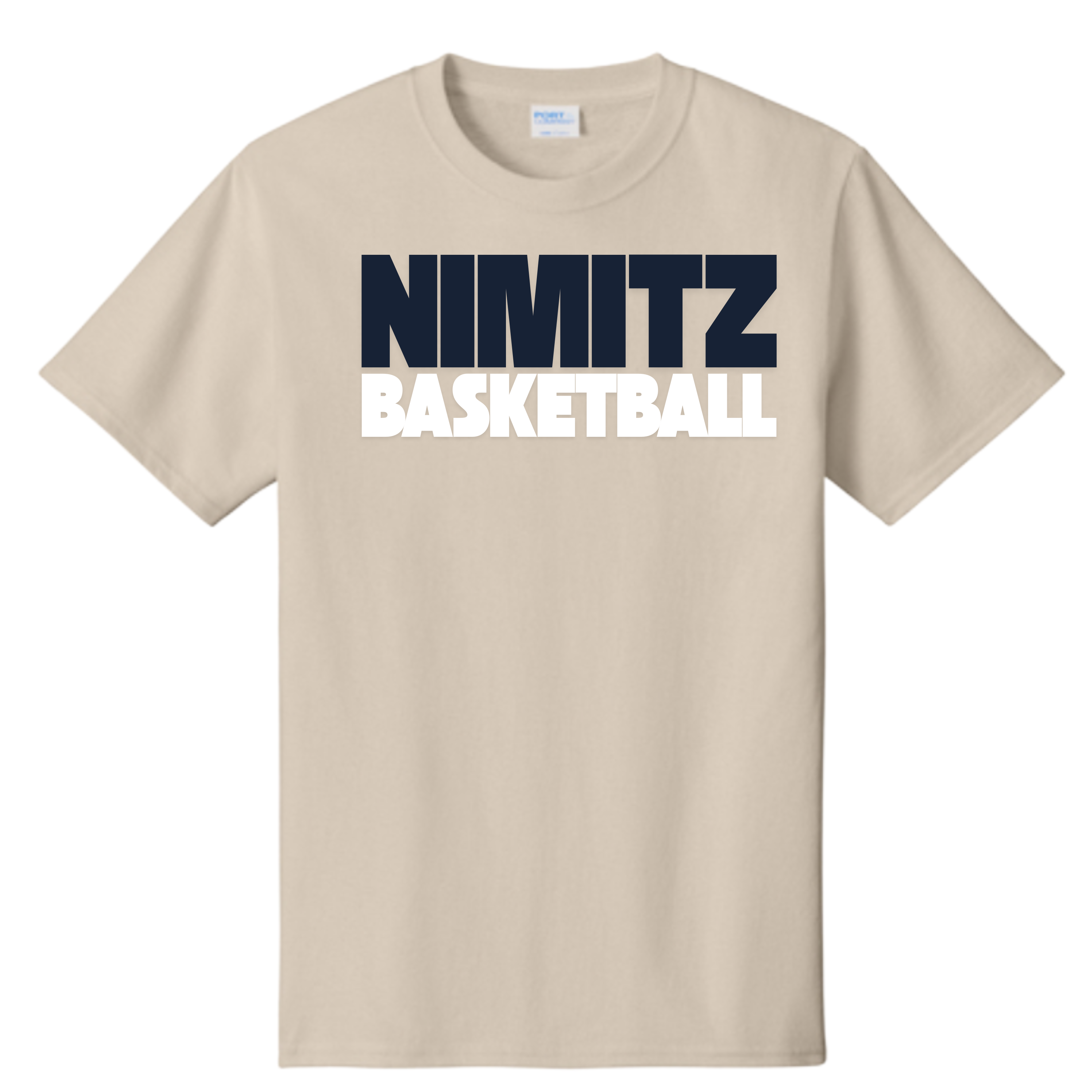 Irving Nimitz Basketball - Block Tee