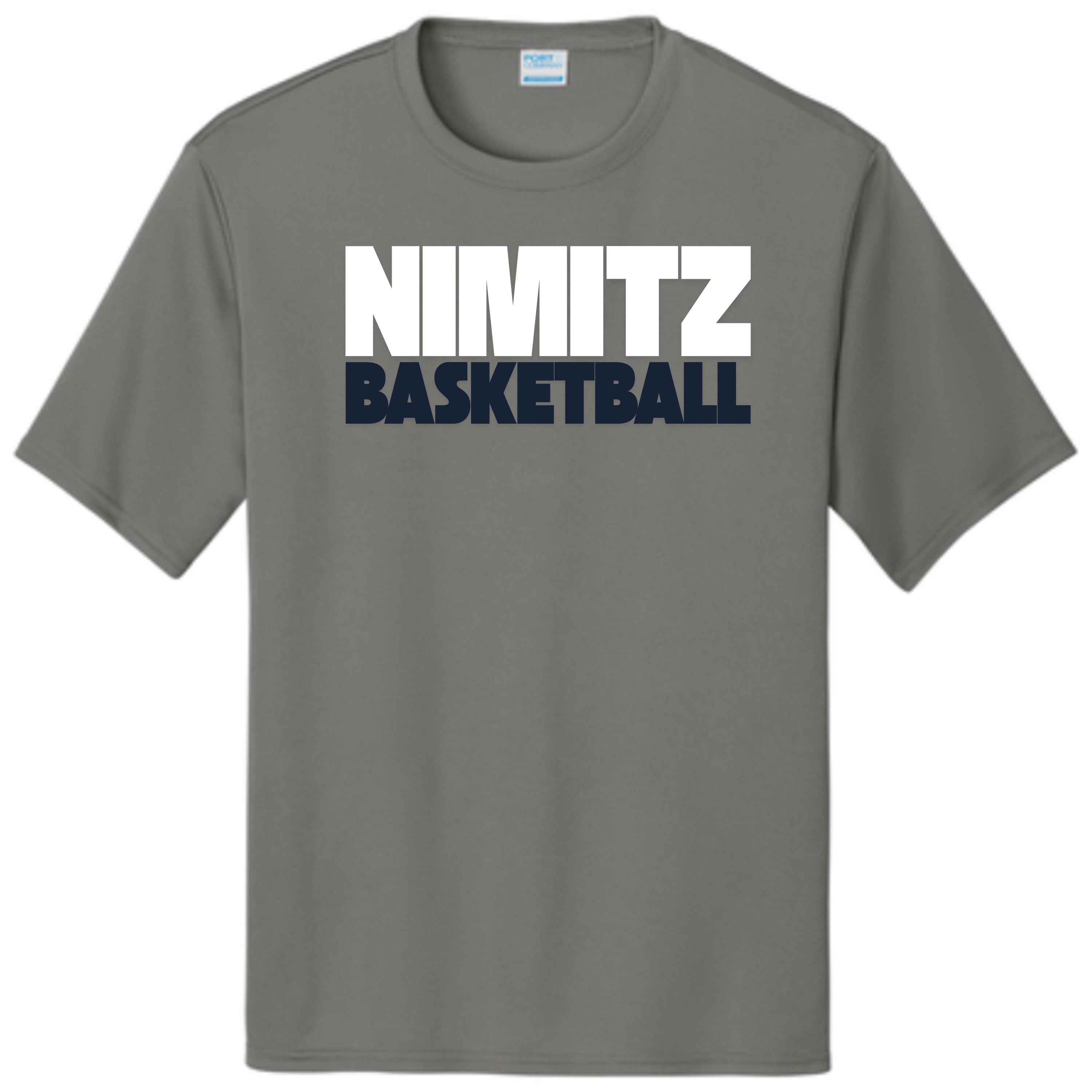 Irving Nimitz Basketball - Block Tee