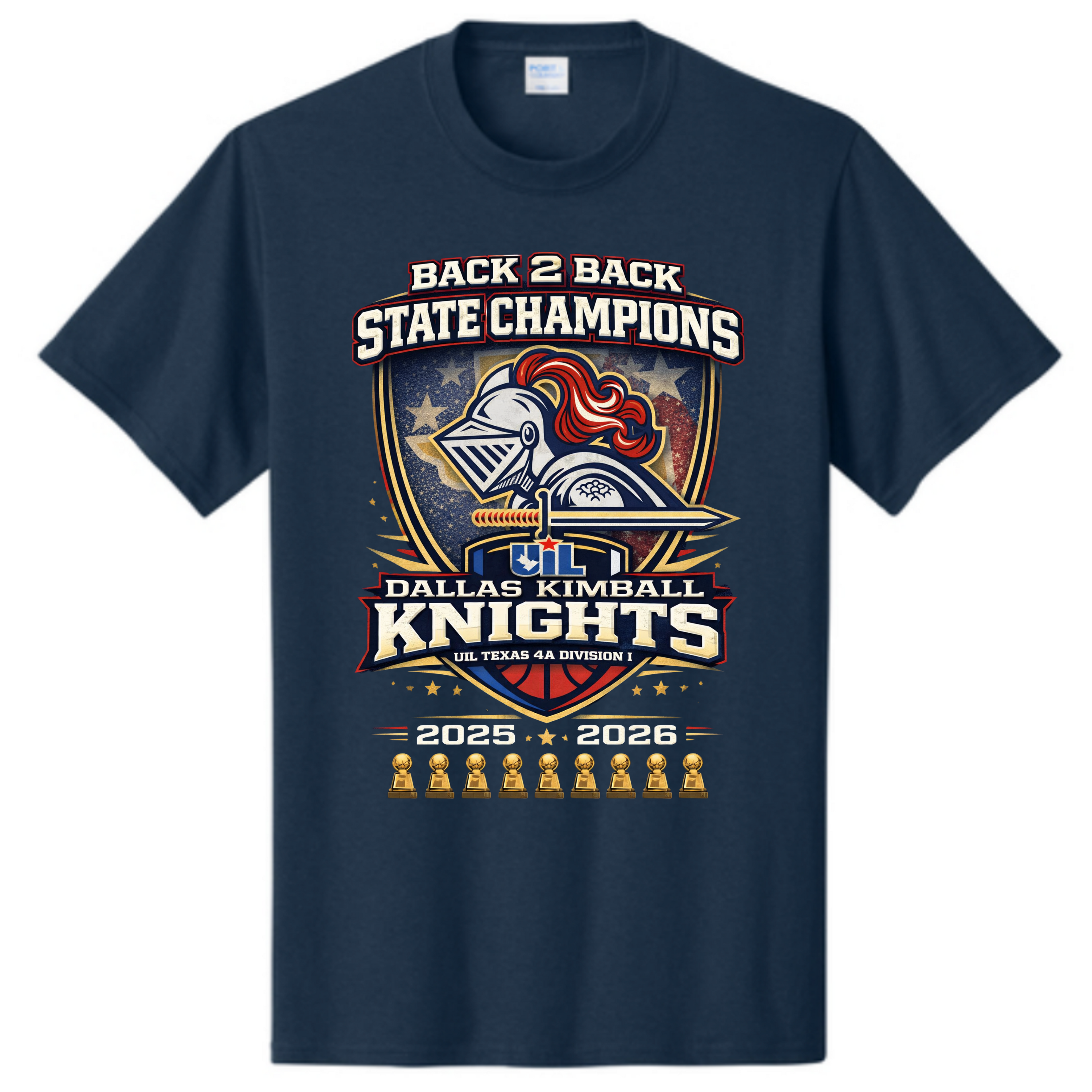 Dallas Kimball Basketball - The Reigh Continues Back 2 Back State Champions