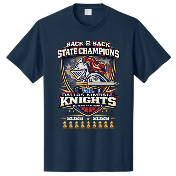 Dallas Kimball Basketball - The Reigh Continues Back 2 Back State Champions