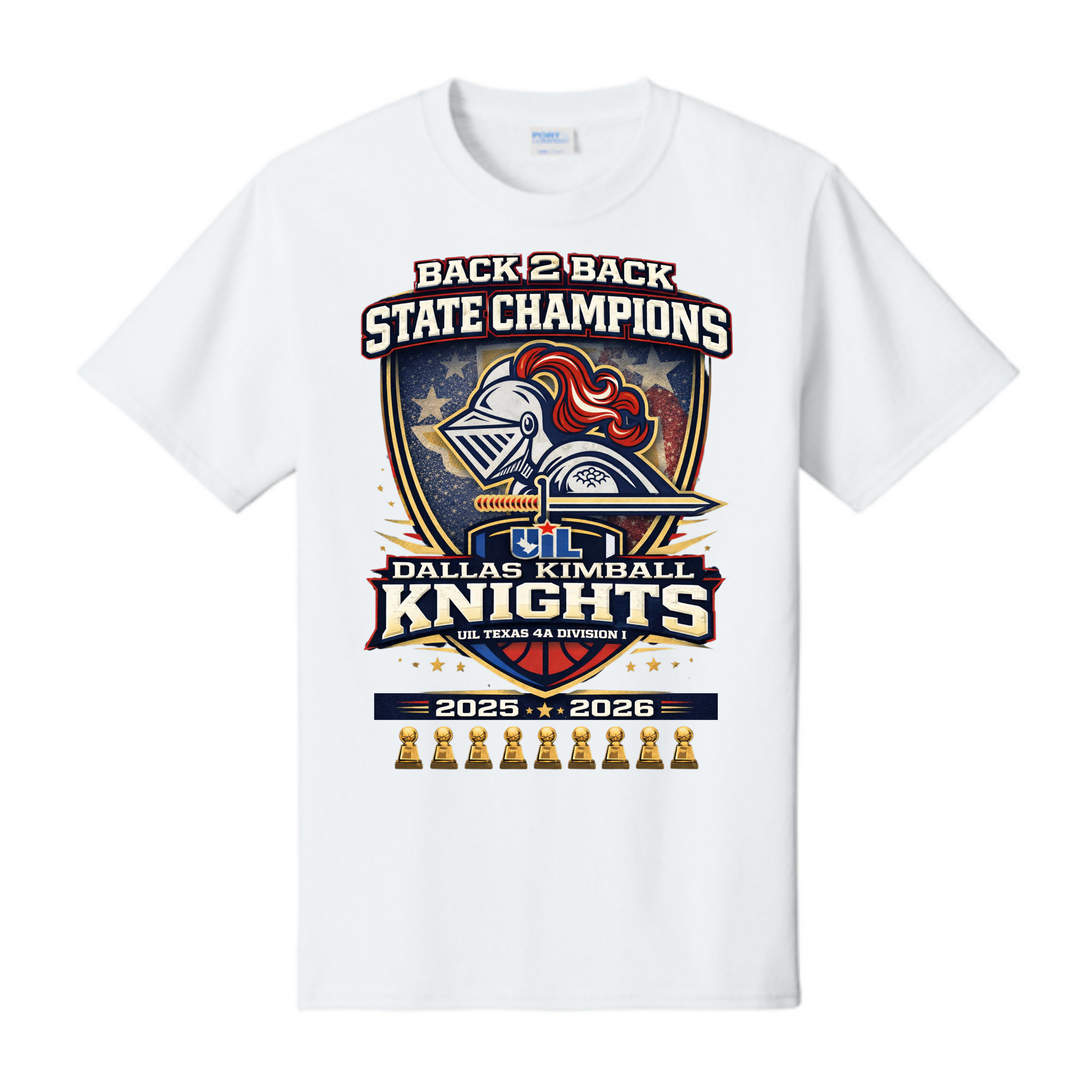 Dallas Kimball Basketball - The Reigh Continues Back 2 Back State Champions