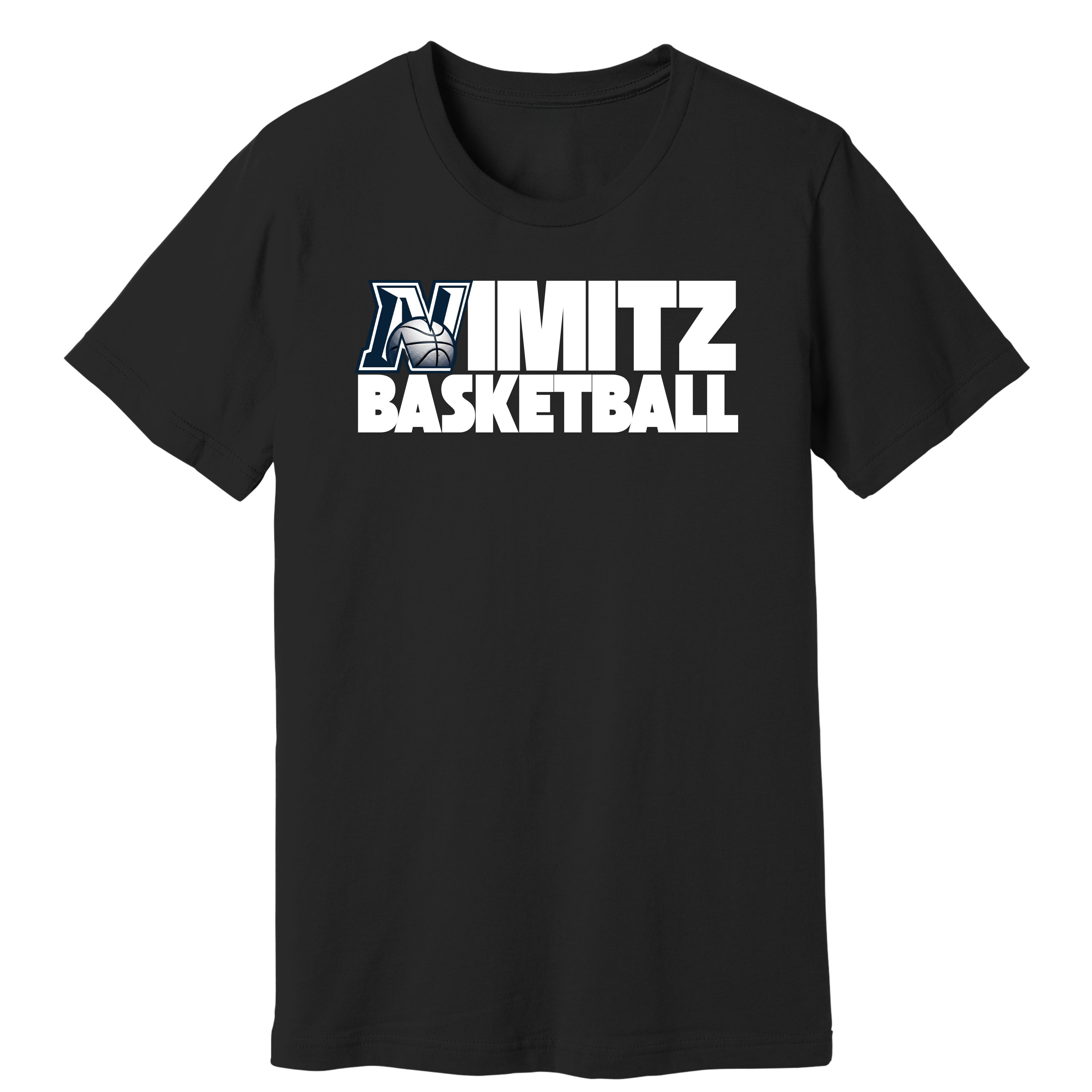 Irving Nimitz Basketball - Hybrid Block Tee
