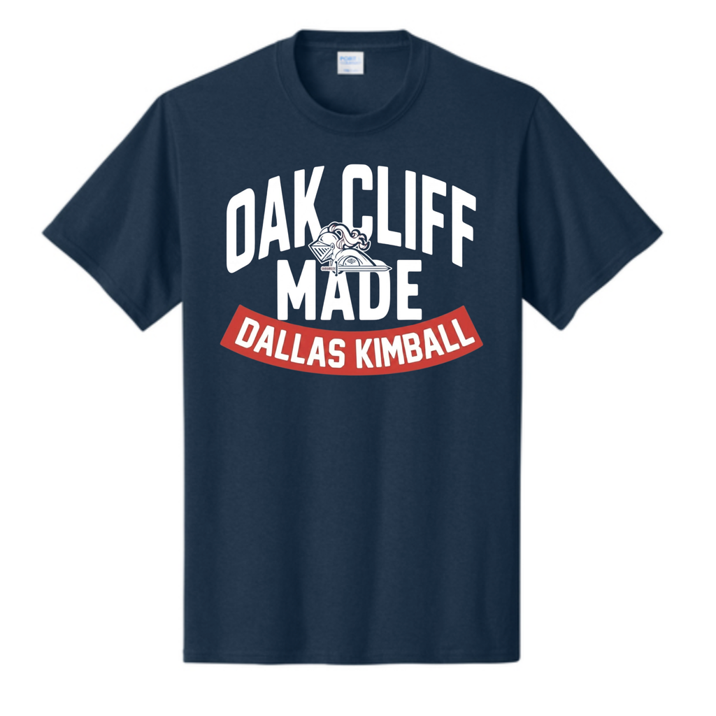 Dallas Kimball Basketball - Oak Cliff Made Dallas Kimball Tee