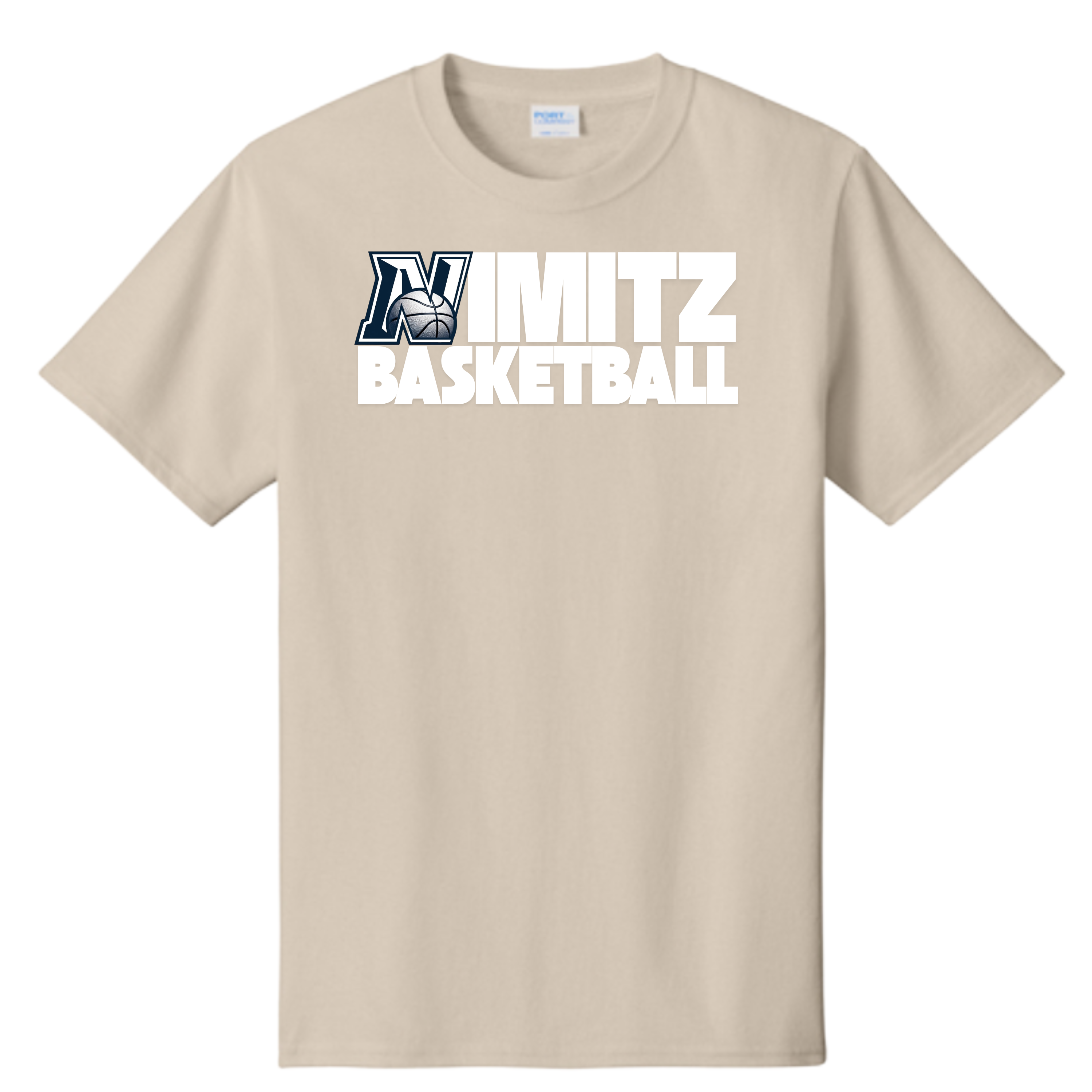 Irving Nimitz Basketball - Hybrid Block Tee