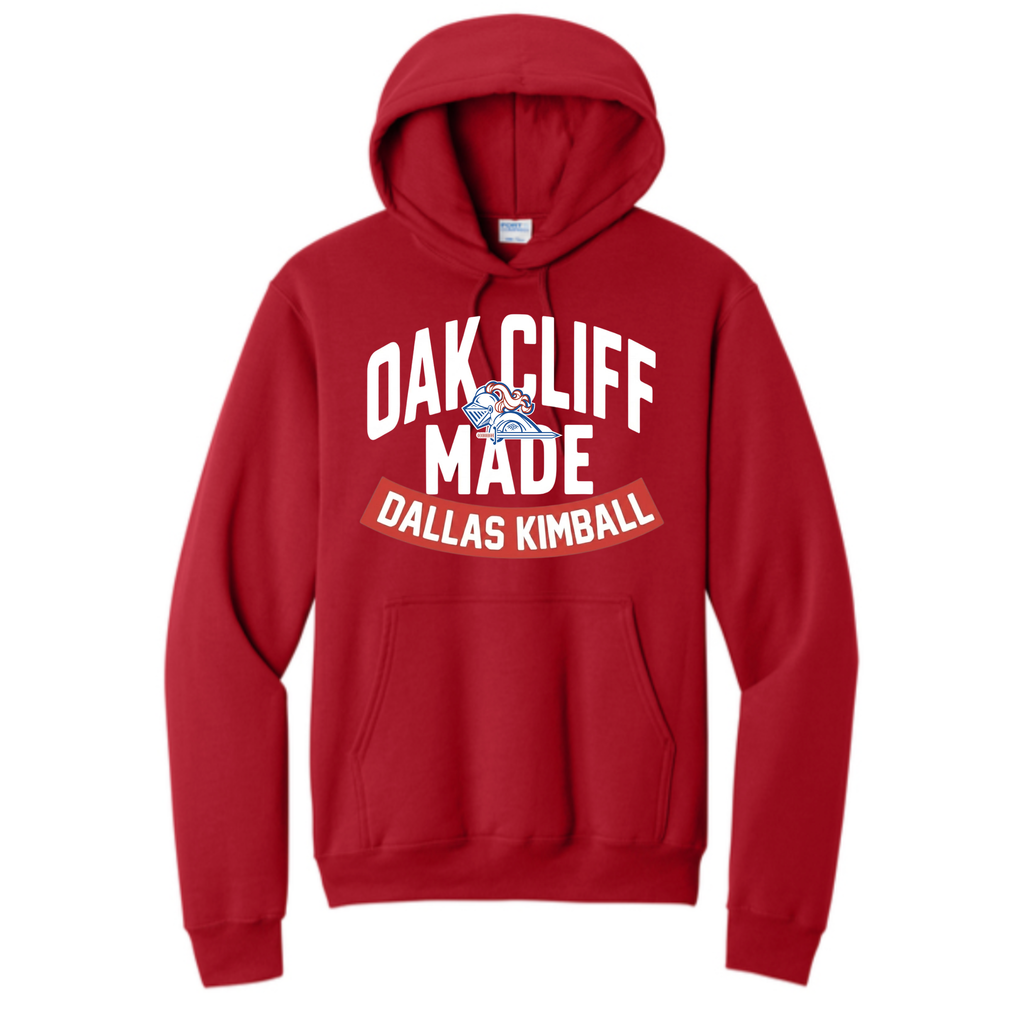 Dallas Kimball Basketball - Oak Cliff Made Dallas Kimball Hoodie