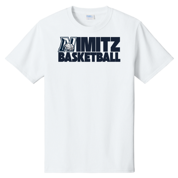 Irving Nimitz Basketball - Hybrid Block Tee