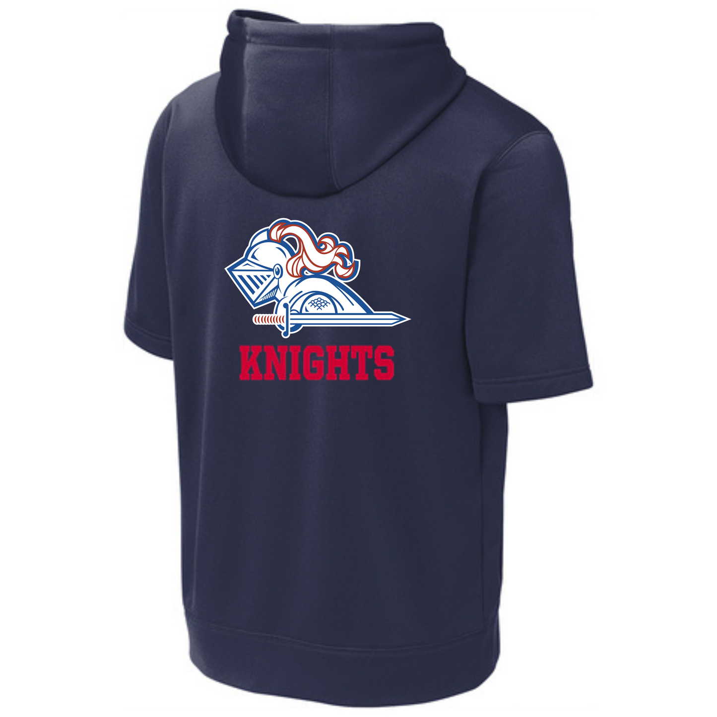 Kimball Sport-Wick ® Fleece Short Sleeve Hooded Pullover