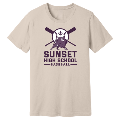 Dallas Sunset Baseball - TWO TIMES T-Shirt