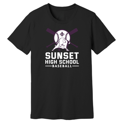 Dallas Sunset Baseball - TWO TIMES T-Shirt