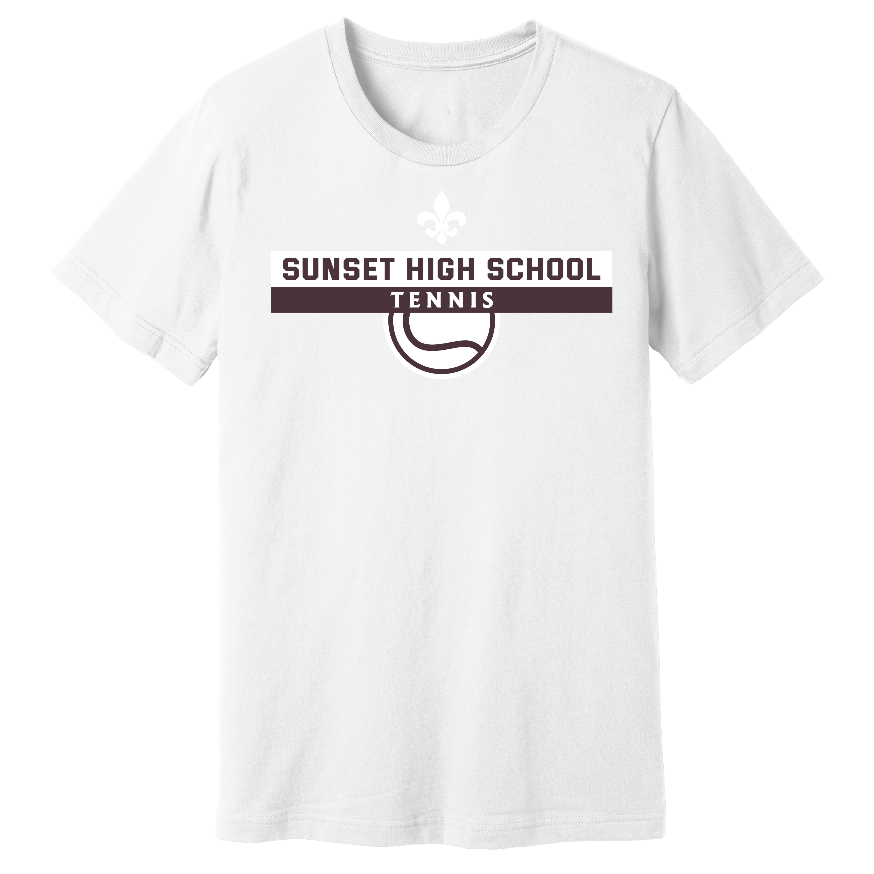 Dallas Sunset Tennis - Bison One T-Shirt