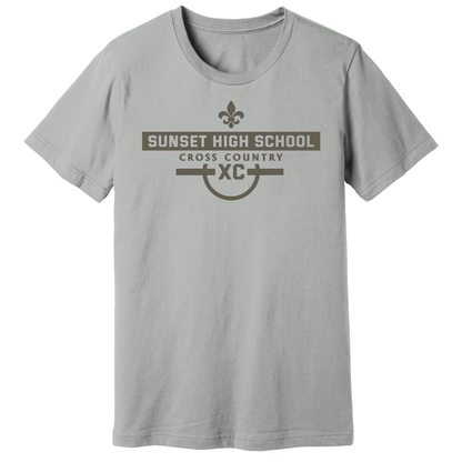 Dallas Sunset Cross Country - Matte T-Shirt