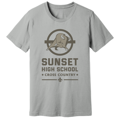 Dallas Sunset Cross Country - One T-Shirt