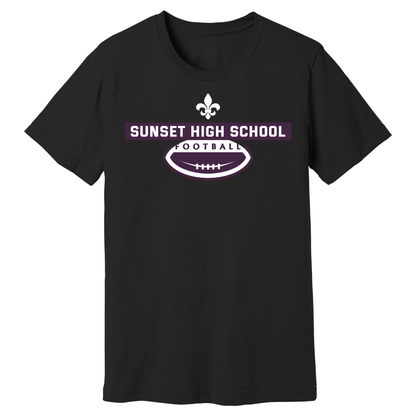 Dallas Sunset Football - LIFE T-Shirt