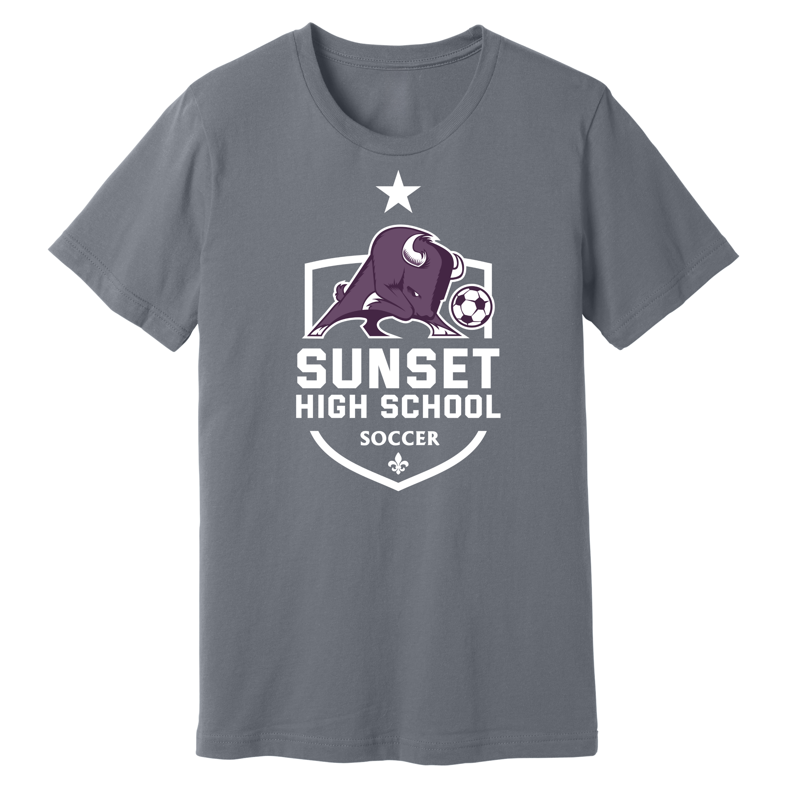 Dallas Sunset Soccer - Bison Star T-Shirt
