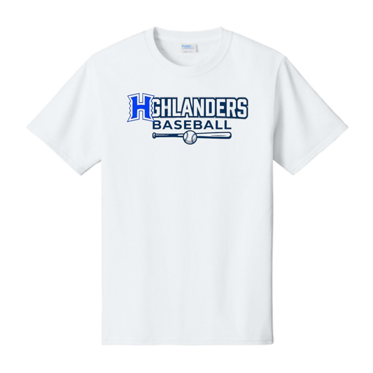 Eastern Hills Baseball - Bat & Ball Tee