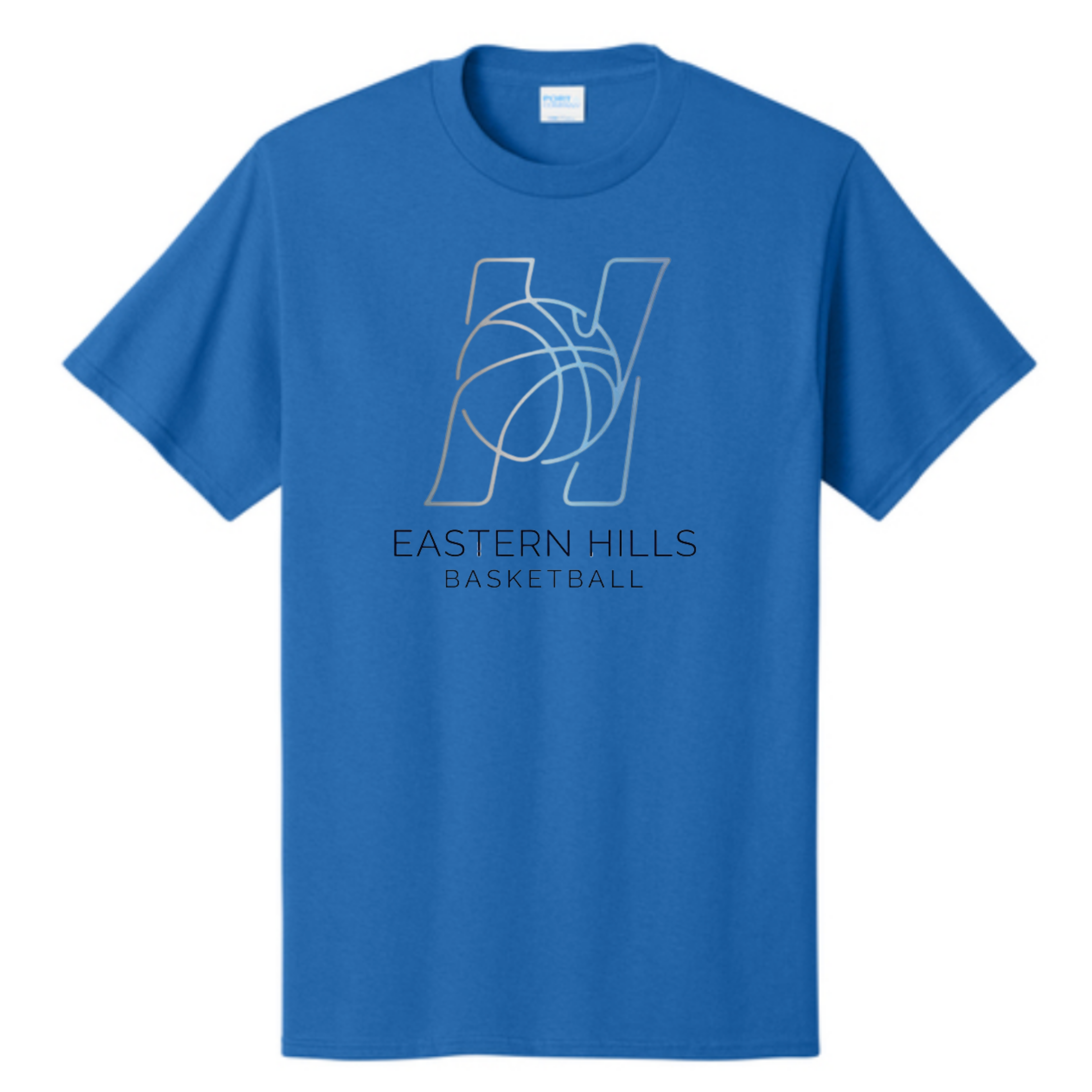 Eastern Hills Basketball - Abstract Tee