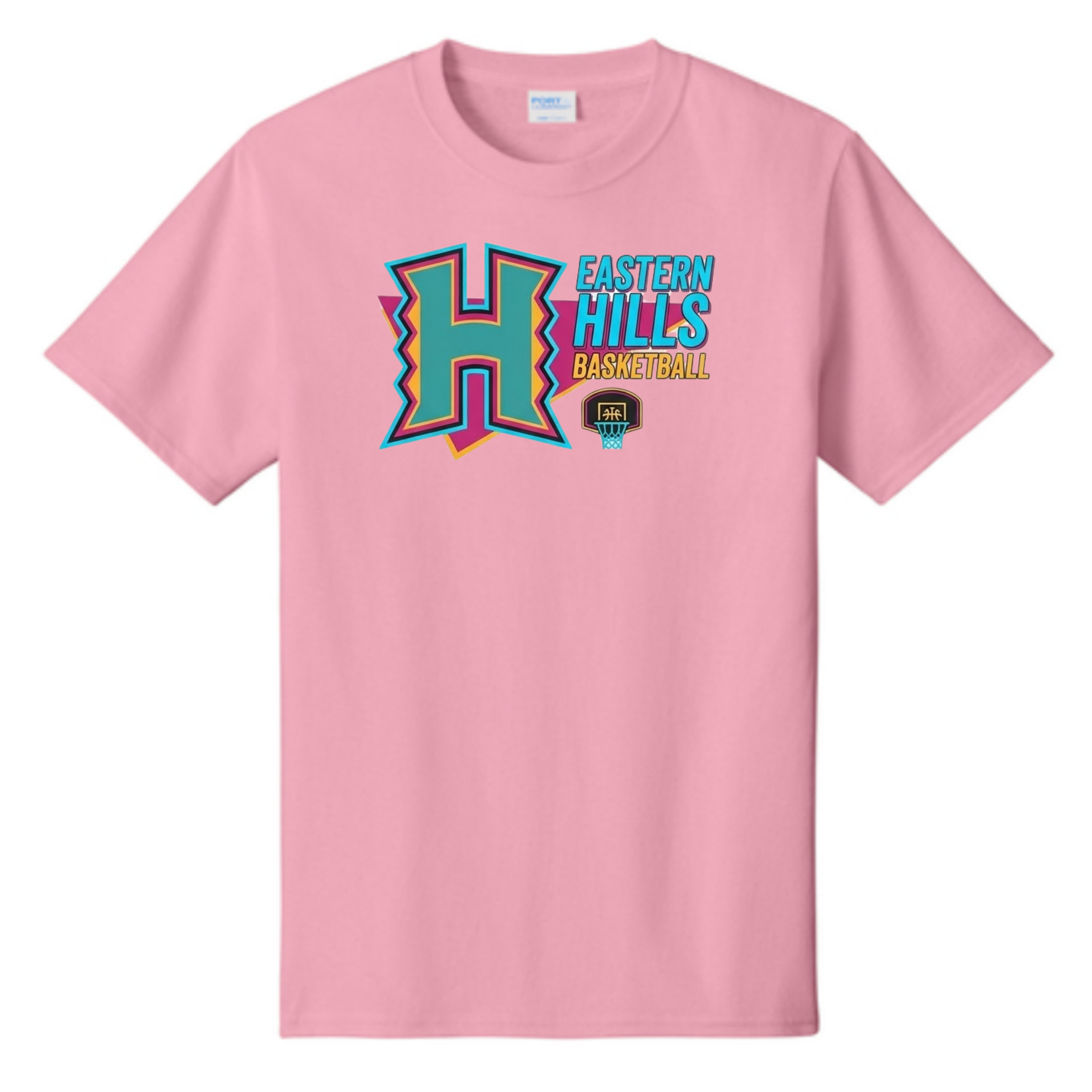 Eastern Hills Basketball - Retro Tee