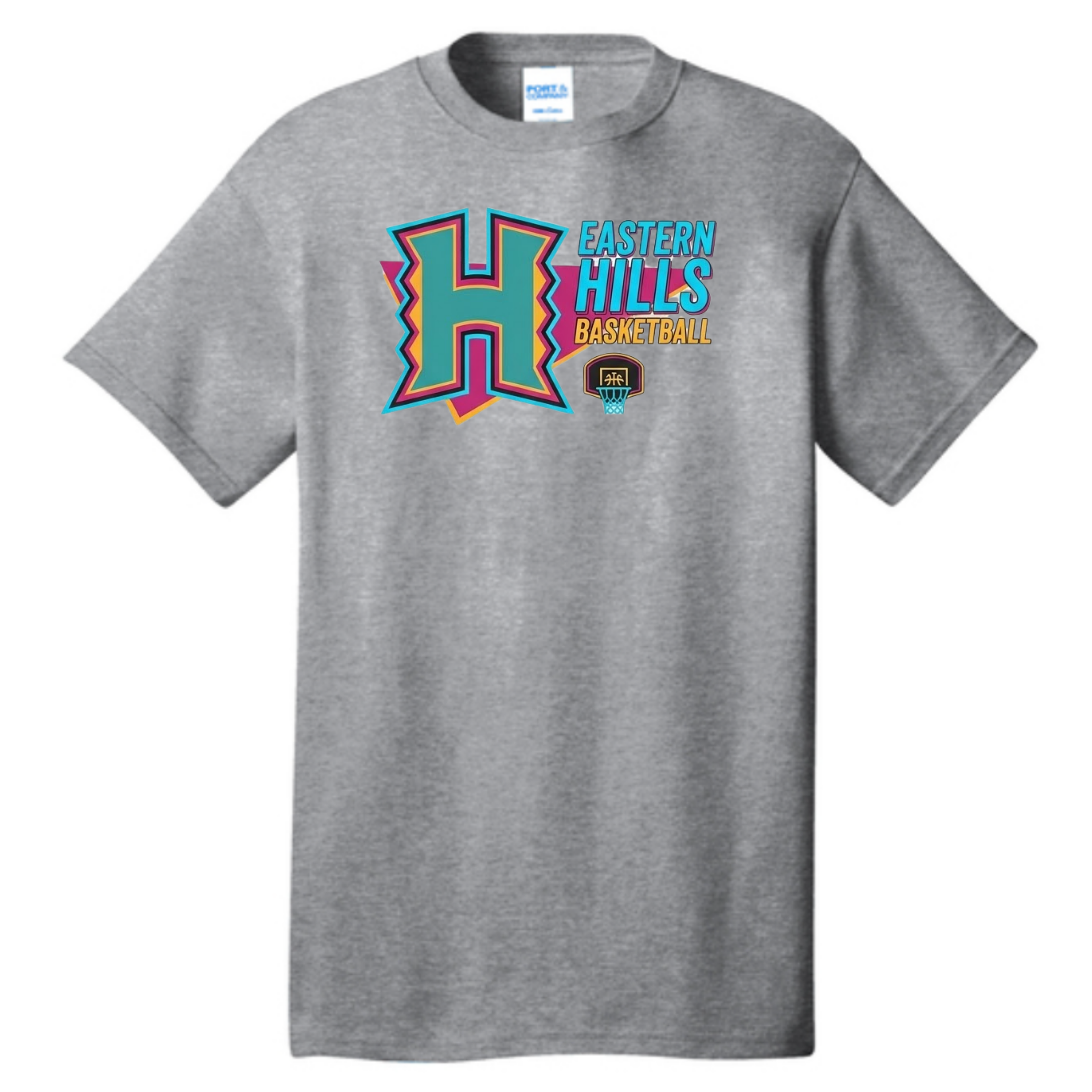 Eastern Hills Basketball - Retro Tee