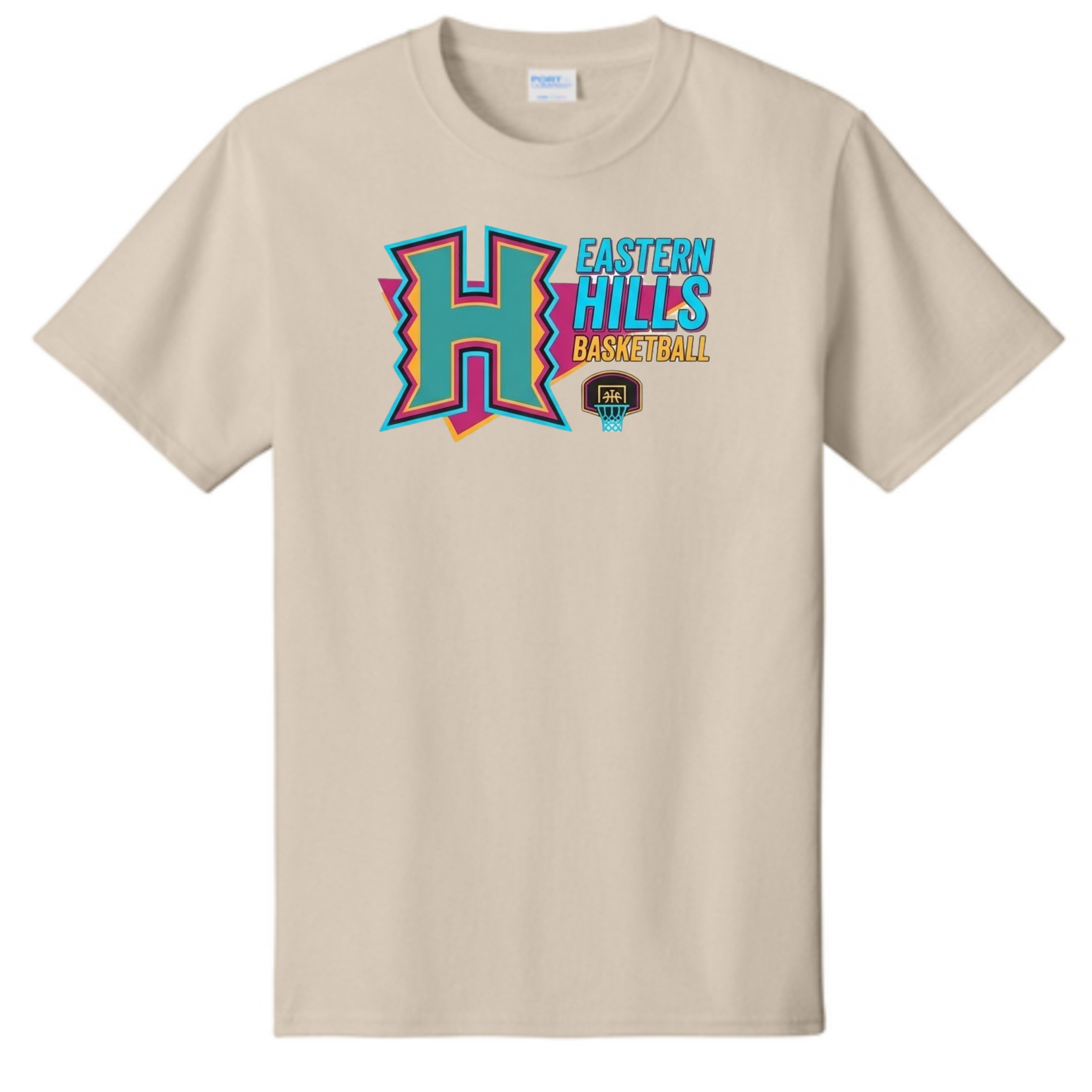 Eastern Hills Basketball - Retro Tee