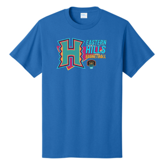Eastern Hills Basketball - Retro Tee