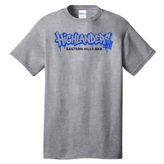 Eastern Hills Basketball - Graffiti Tee