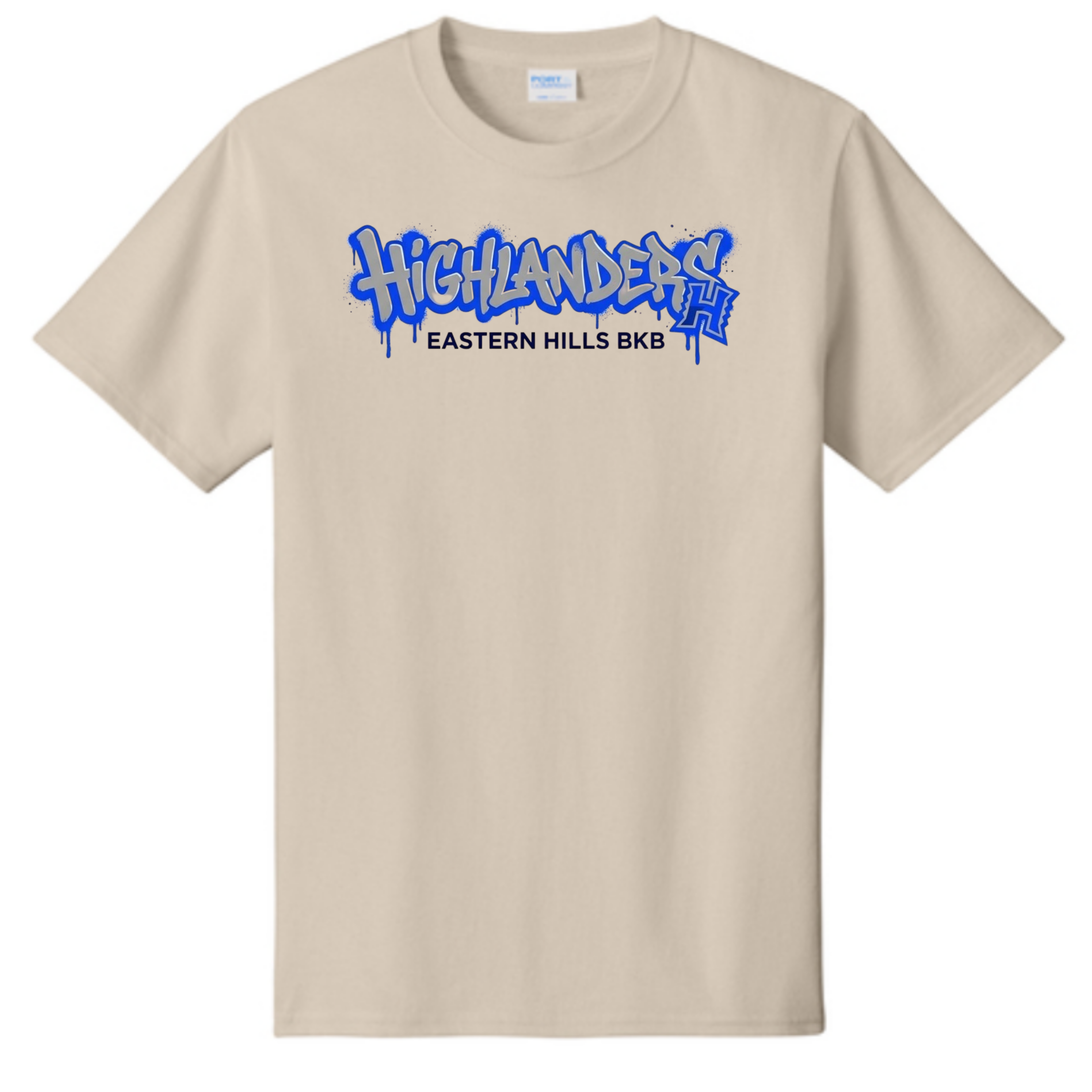 Eastern Hills Basketball - Graffiti Tee