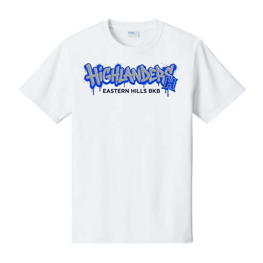 Eastern Hills Basketball - Graffiti Tee