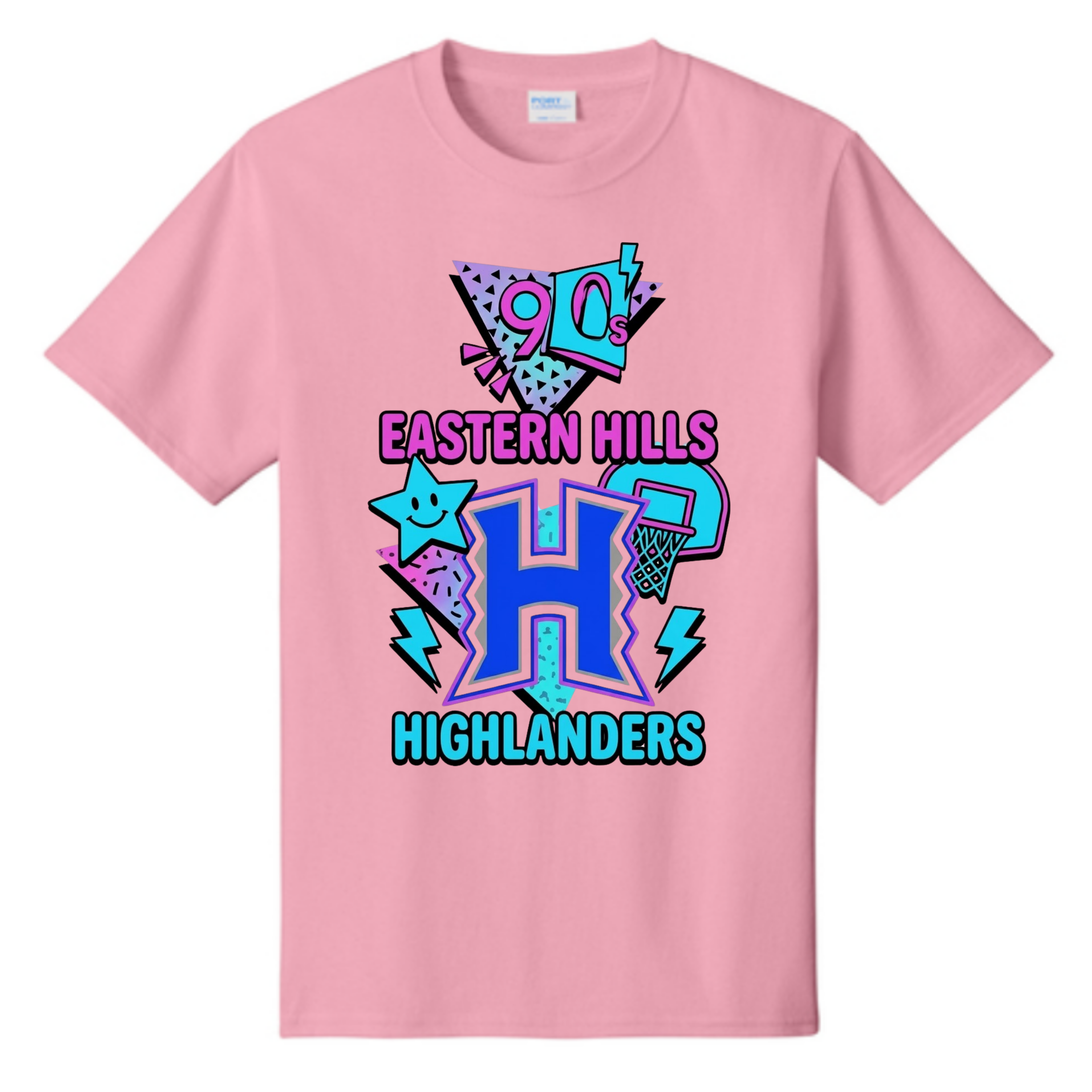 Eastern Hills Basketball - Retro Tee
