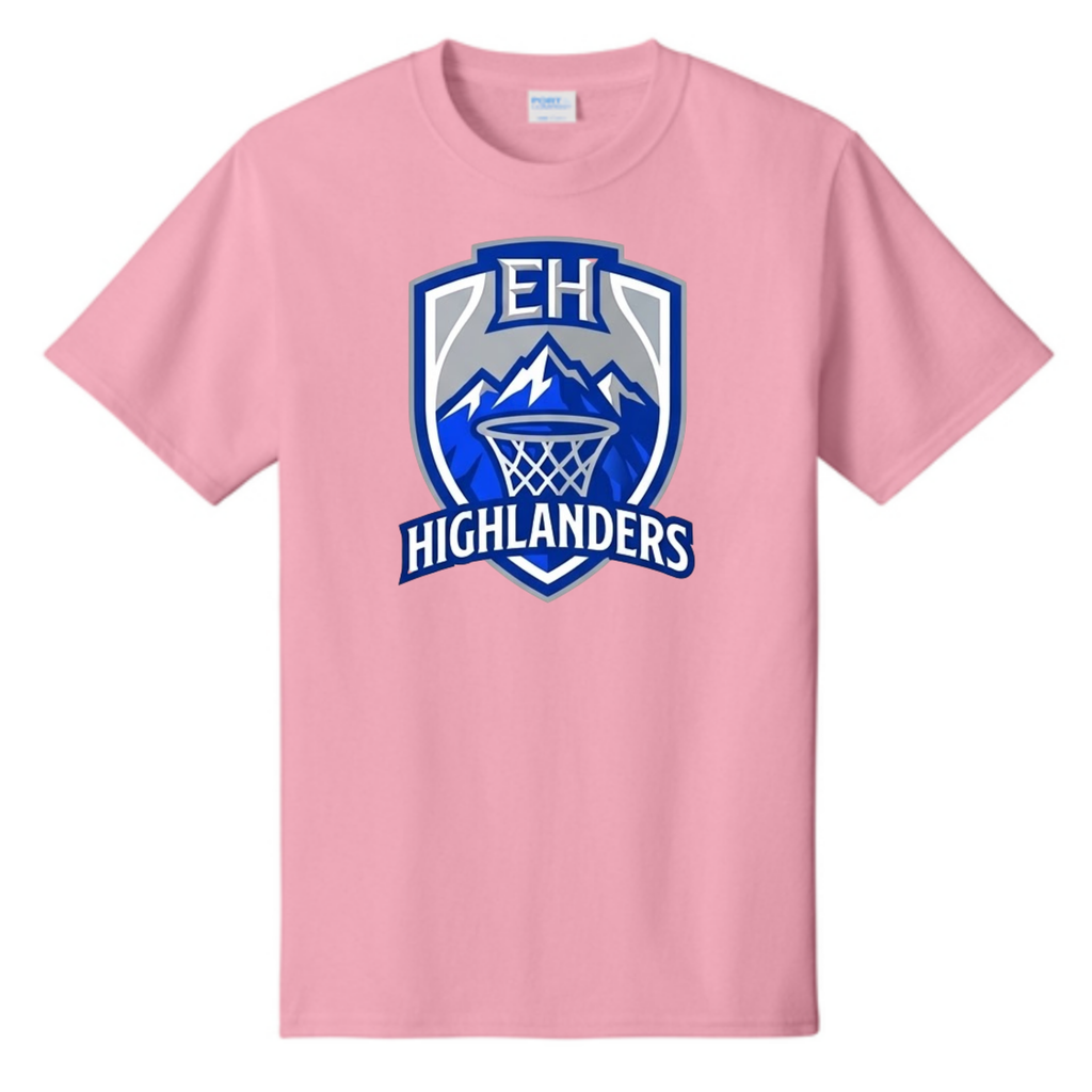 Eastern Hills Basketball - The Badge Tee