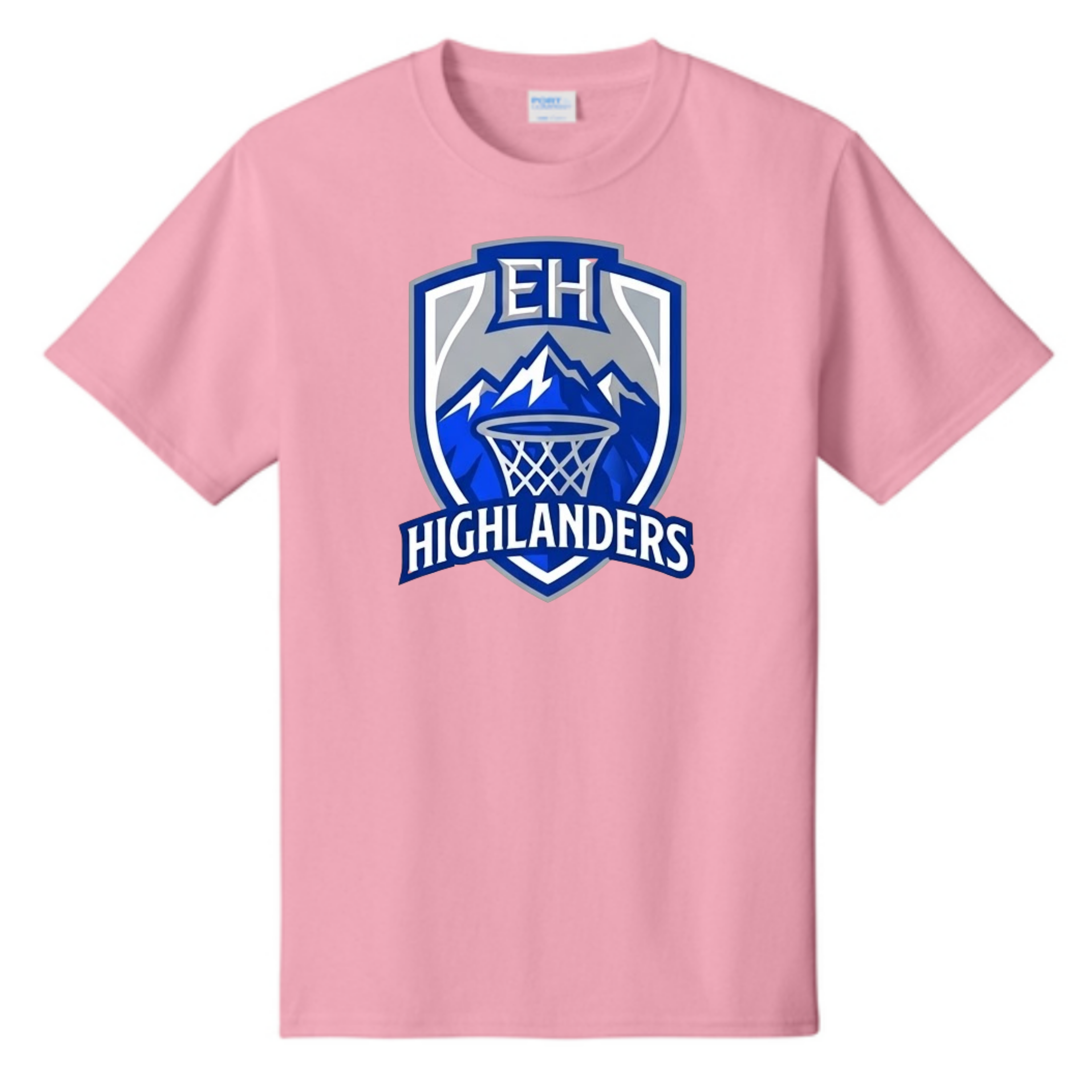 Eastern Hills Basketball - The Badge Tee