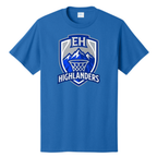 Eastern Hills Basketball - The Badge Tee