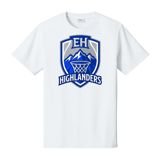 Eastern Hills Basketball - The Badge Tee