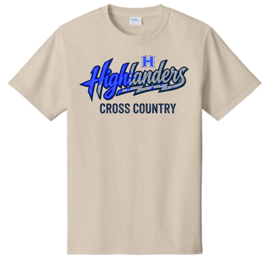 Eastern Hills Cross Country - Highlander CC Tee