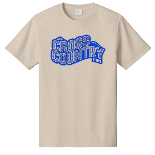 Eastern Hills Cross Country - Wavy Tee