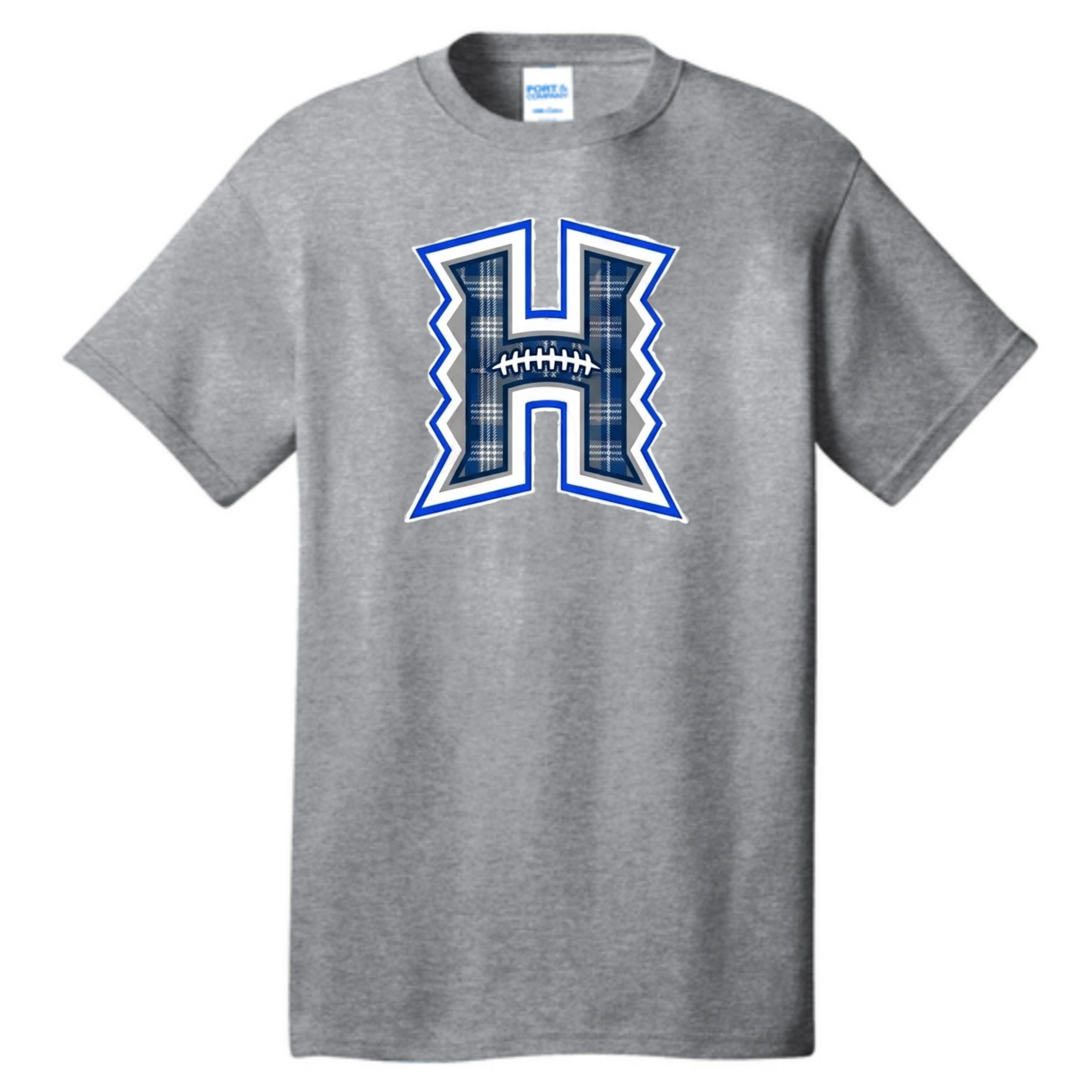 Eastern Hills Football - Plaid Tee