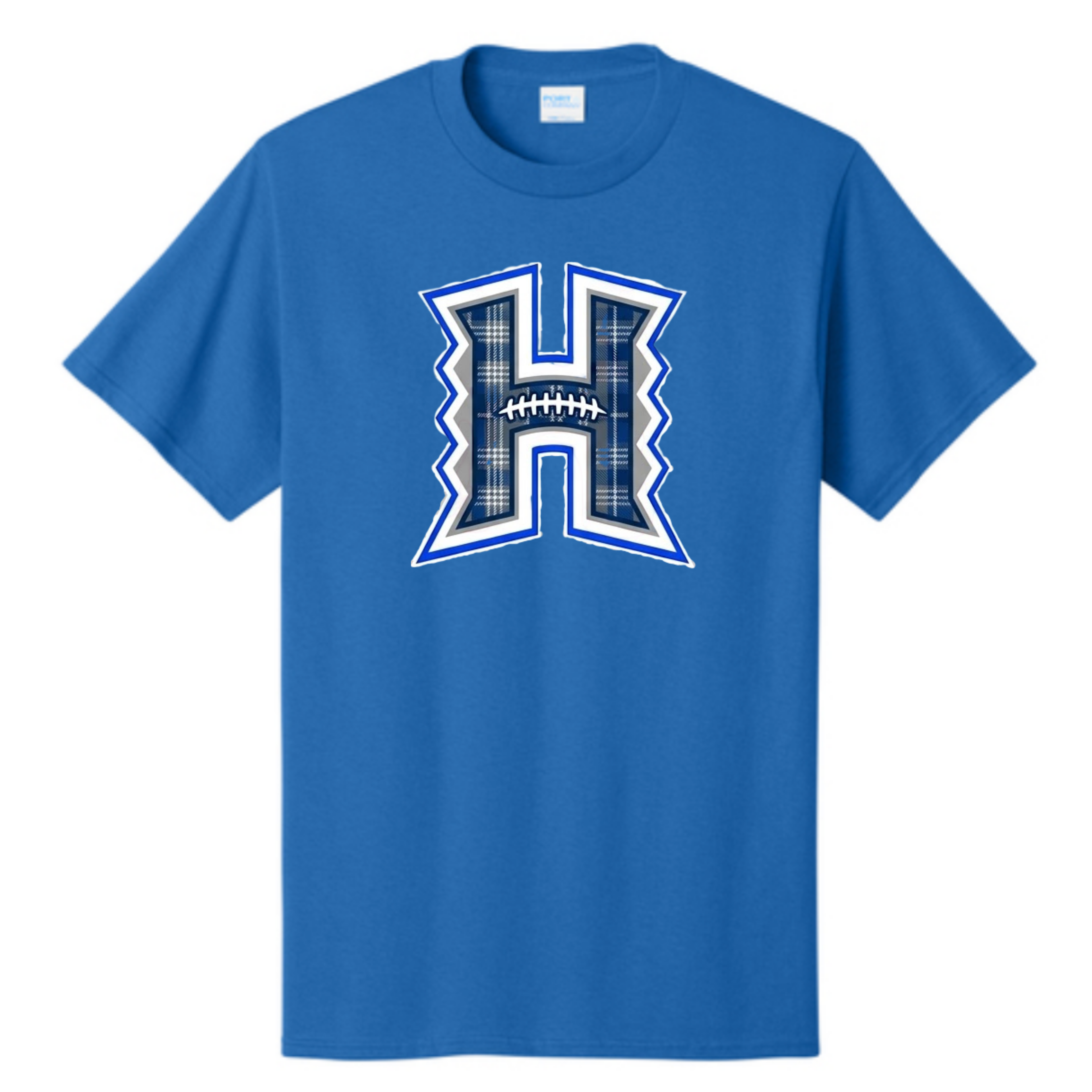 Eastern Hills Football - Plaid Tee